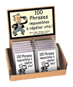 100 phrases impossibles à répéter vite