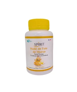 Spirit Huile de Foie de Morue 60 Capsules